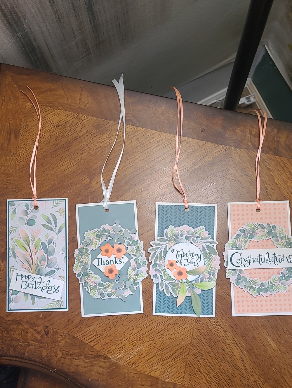 Hand Crafted Set of 4 Gift Tags